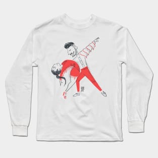 Ending salsa show! Long Sleeve T-Shirt